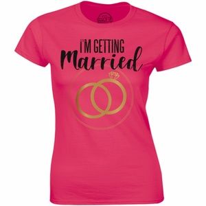 Getting Married Wedding Proposal Bridal T-shirt